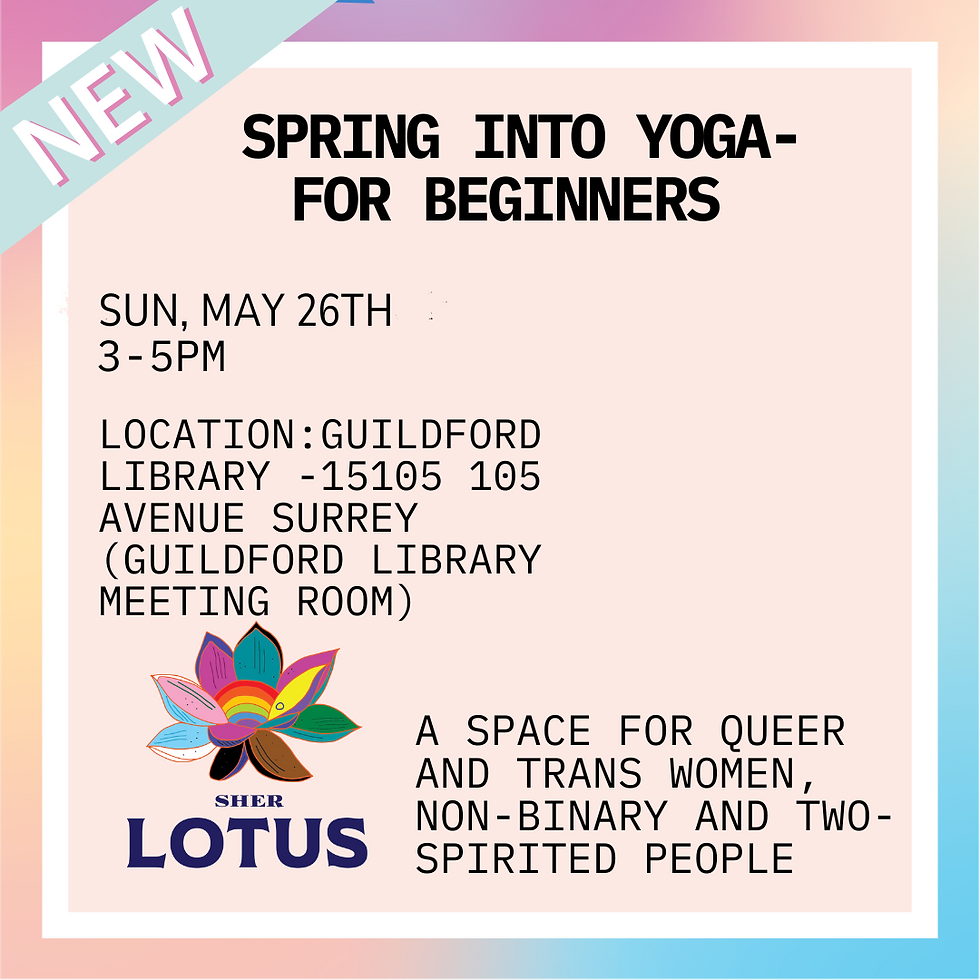 Spring into Yoga - Sher Lotus