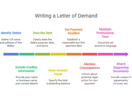 How to Use a Letter of Demand to Recover & Collect Debts Legally