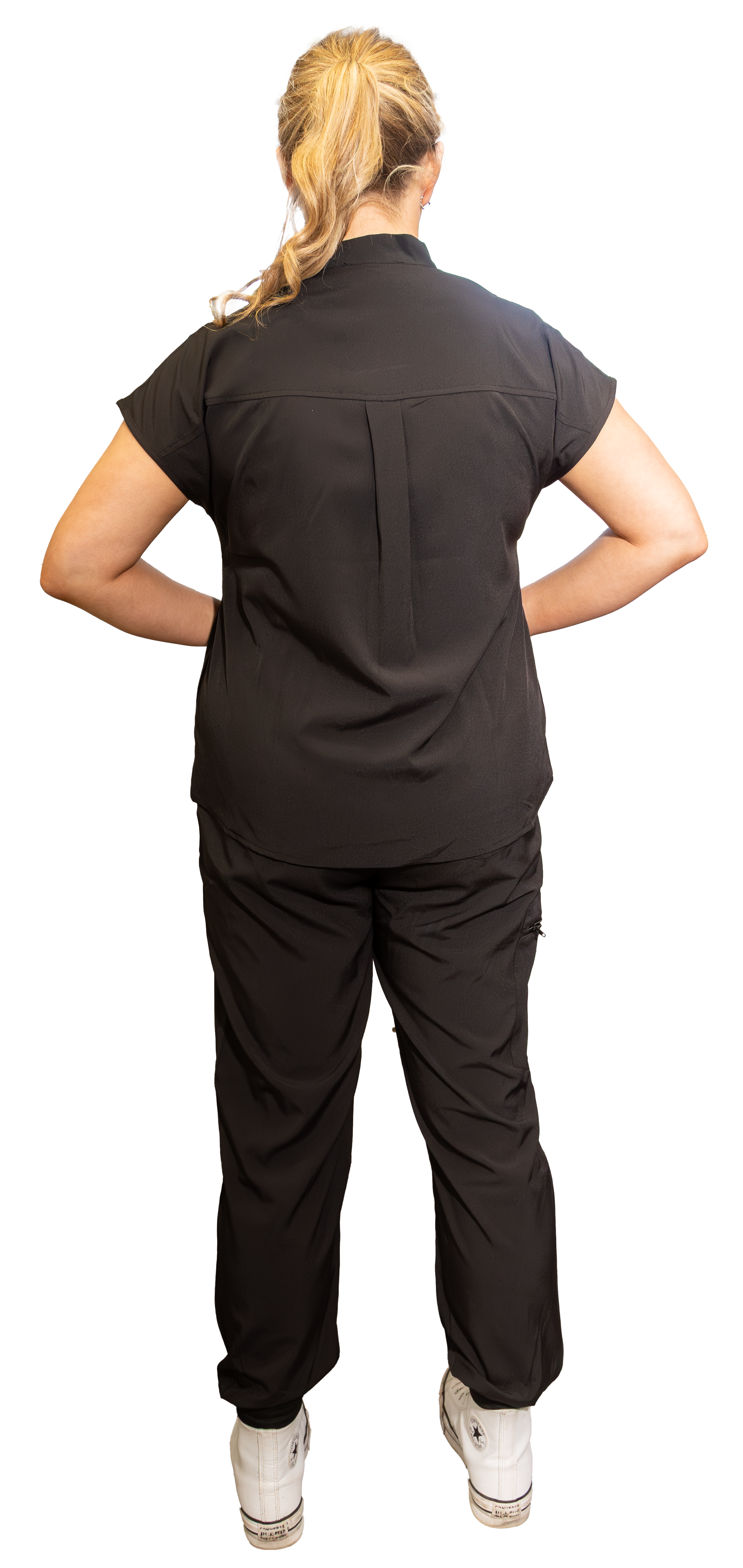 Skyline Top and Pant Set Black