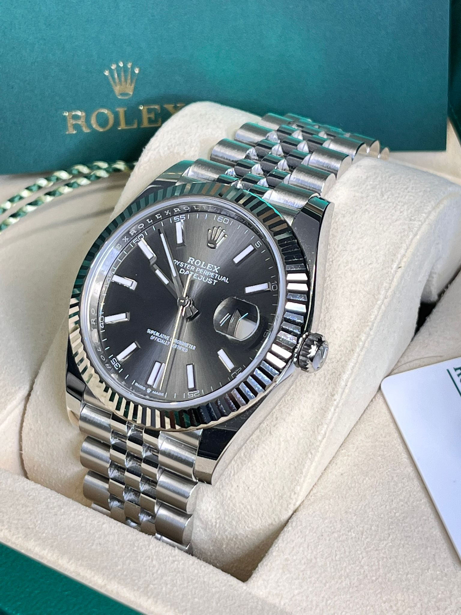 Datejust 41mm. Fluted / Jubilee
