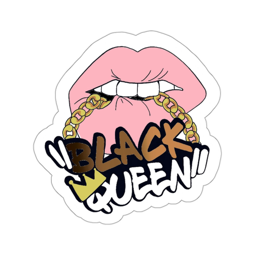 Thumbnail: black queen sticker