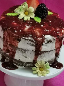 Postre con frutas