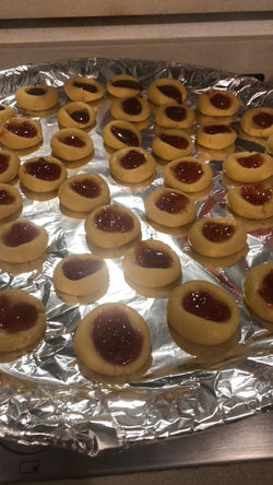 Tartaletas con mermelada