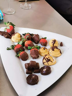 Fresas con chocolate