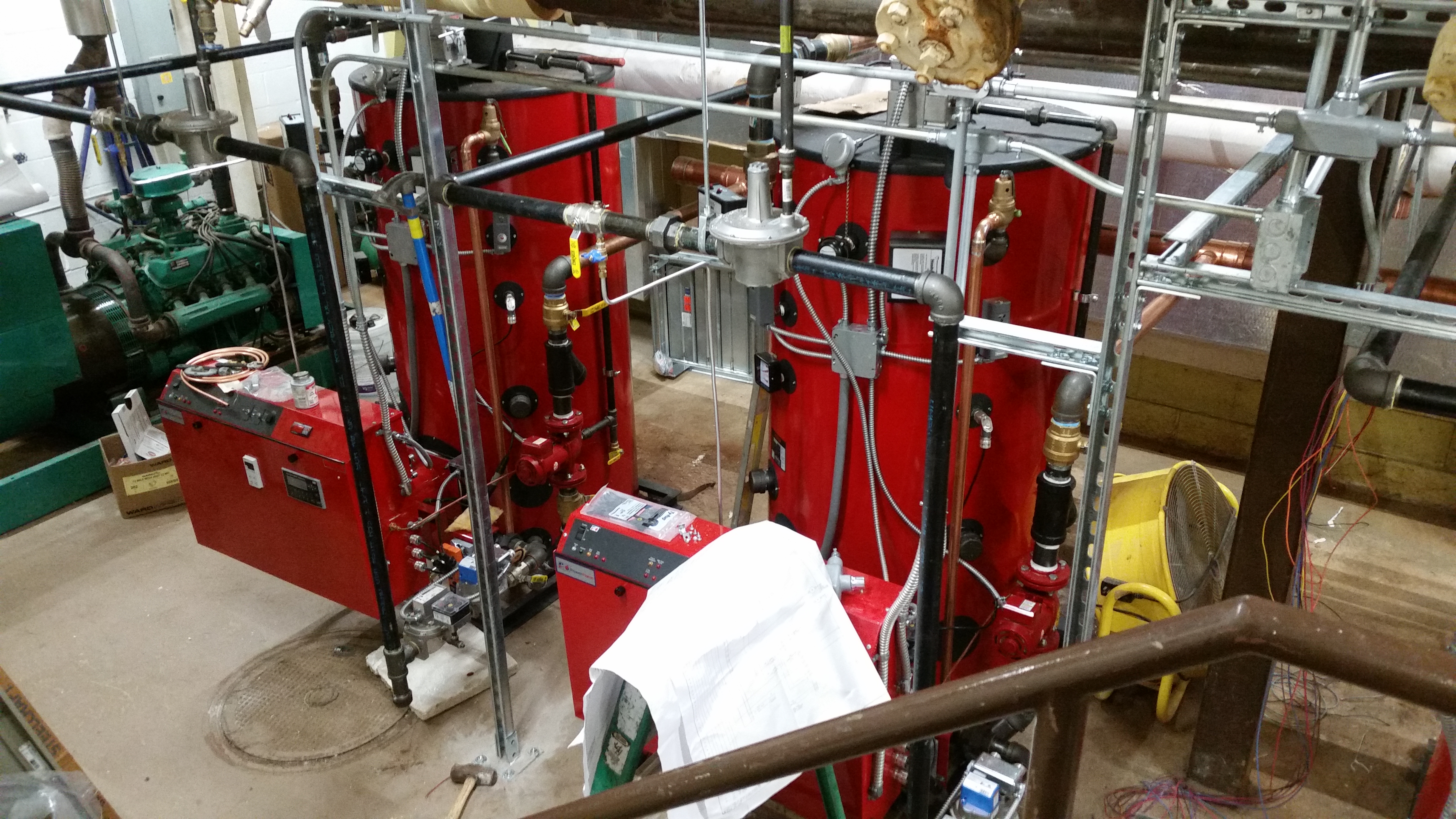 Boiler install