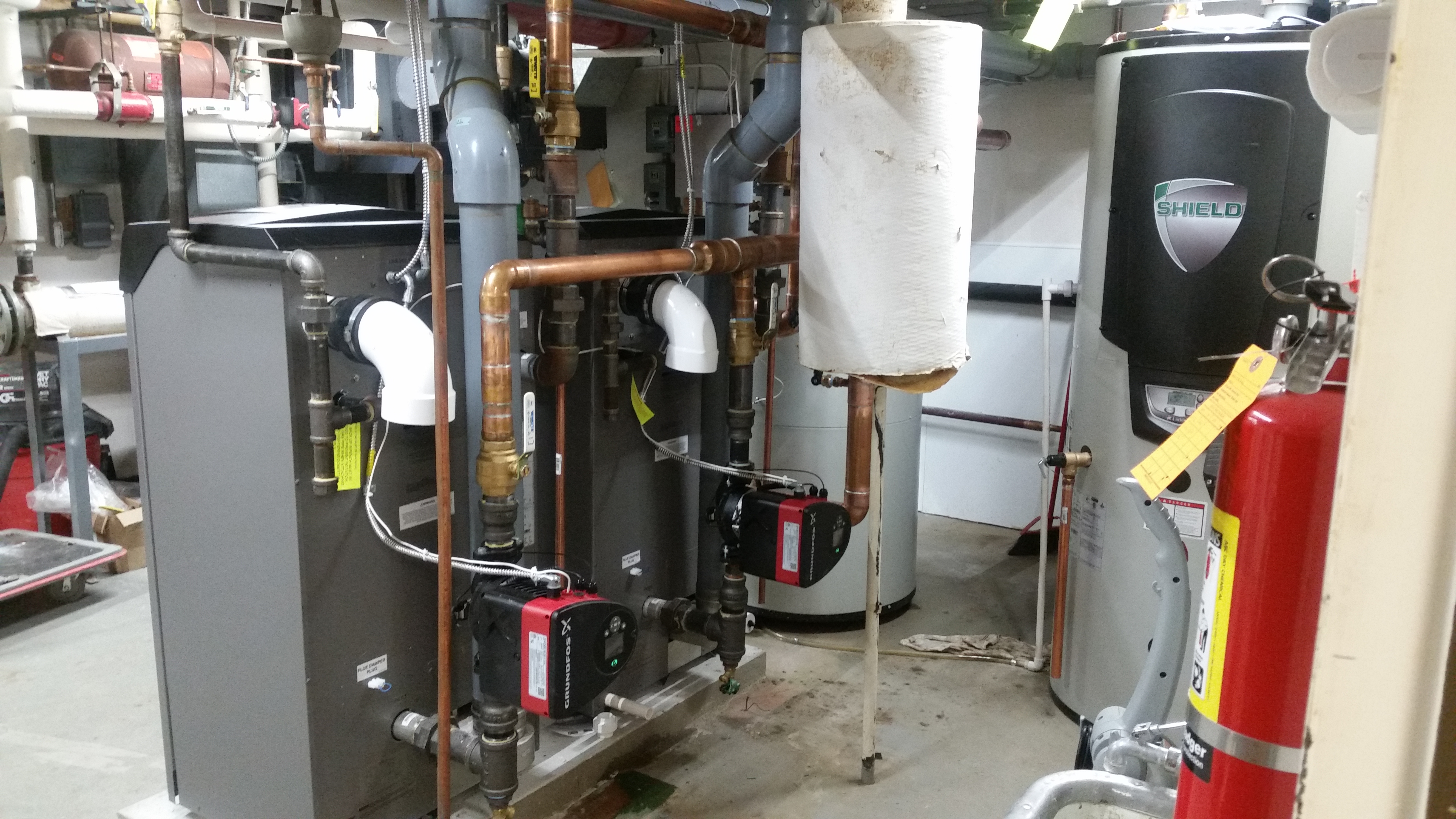 New boilers