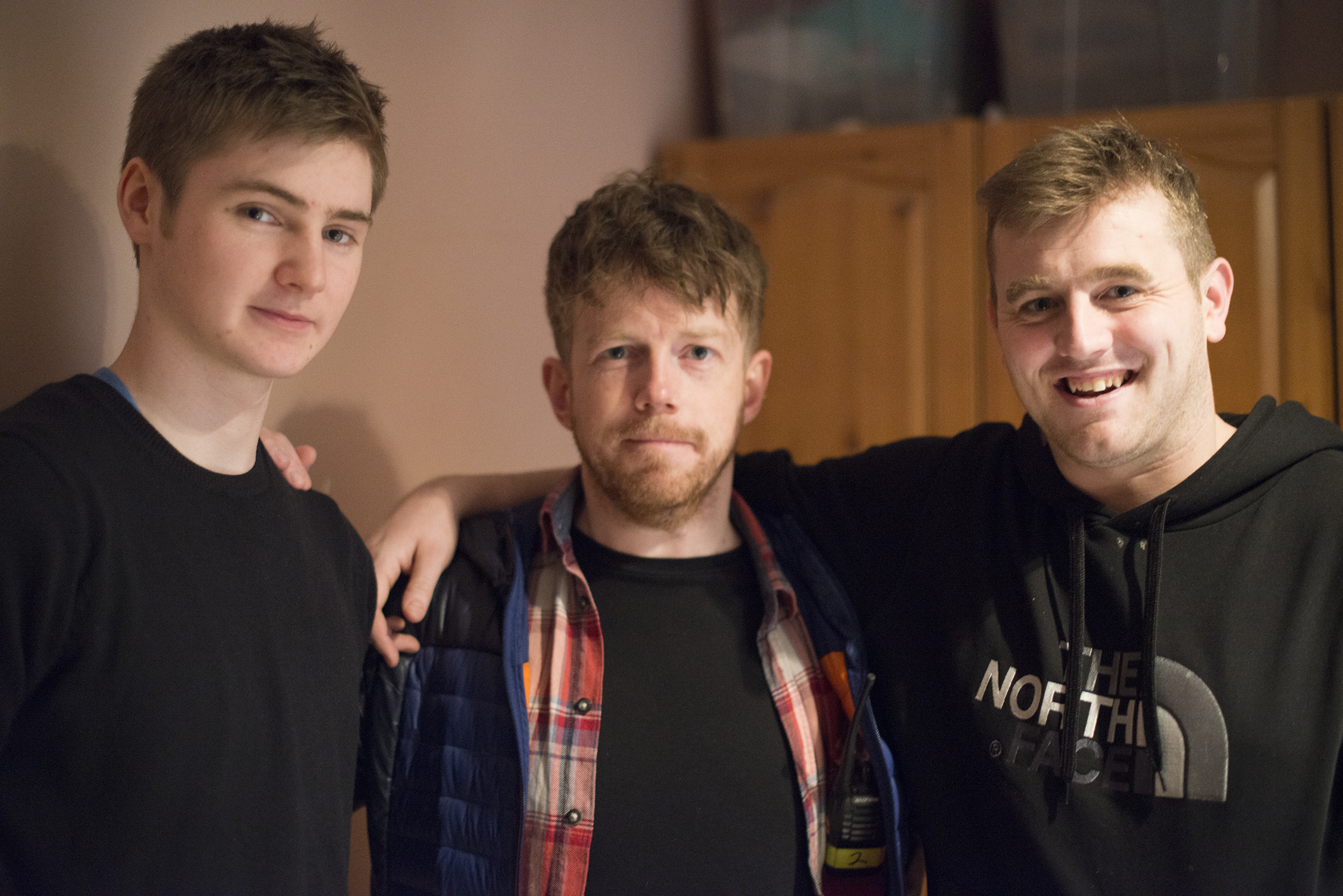 Manny, Charlie and John