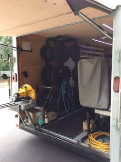 Inside Hose Trailer