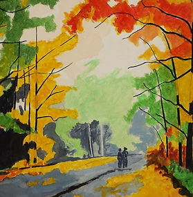 No Where To Now Here-Abstract Art