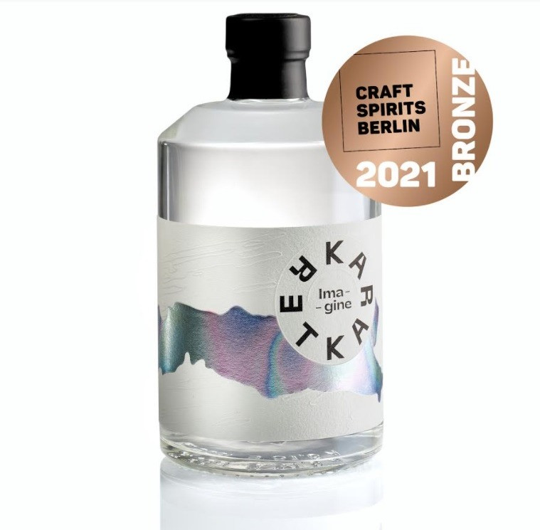 Slovenian Imagine dry gin awarded bronze medal at Craft Spirits Berlin festival 2021