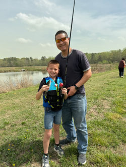 DADDY AND SON FISHING