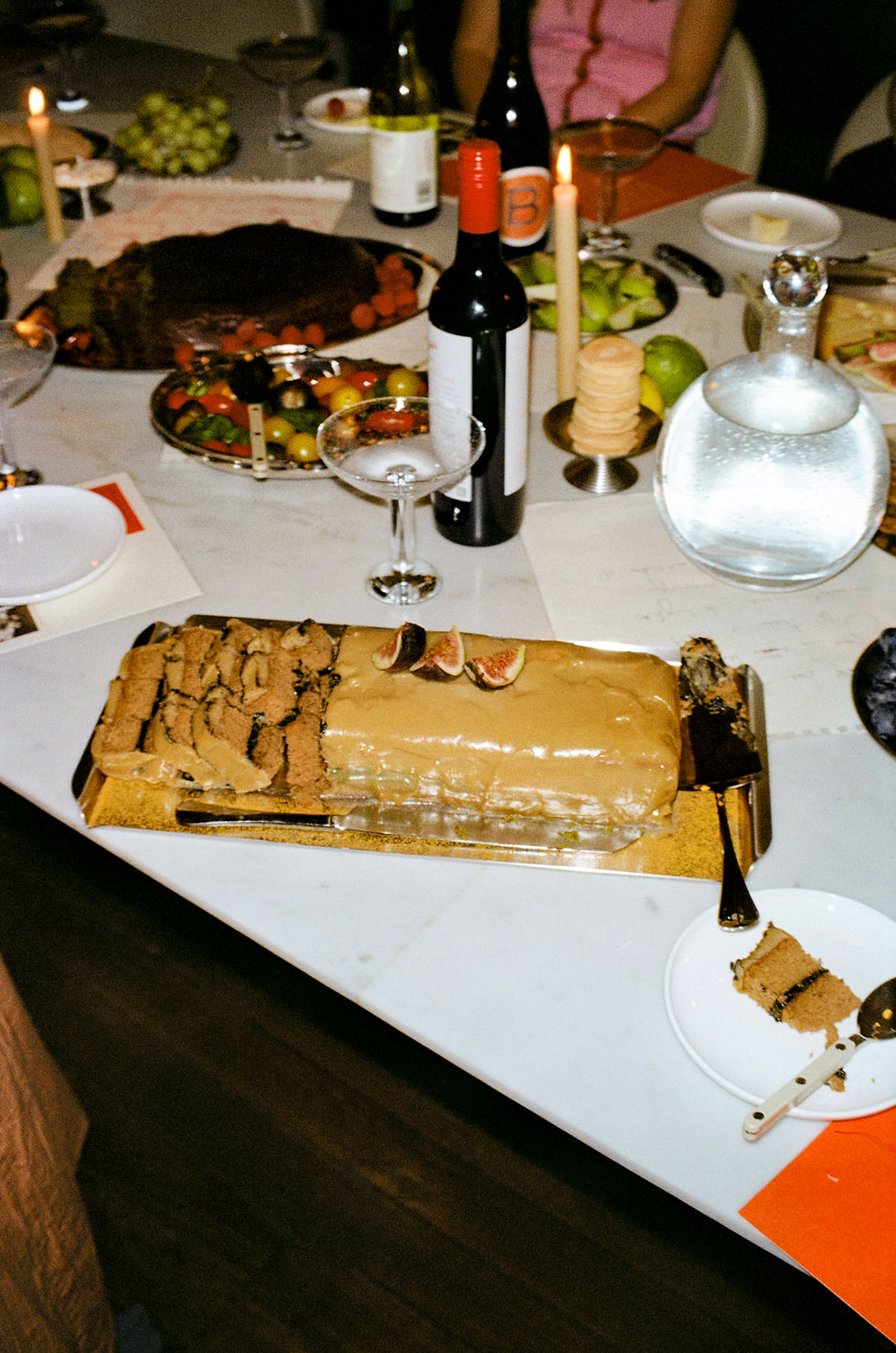Thumbnail: BEEF TALLOW CARAMEL & MAPLE TAHINI CAKE