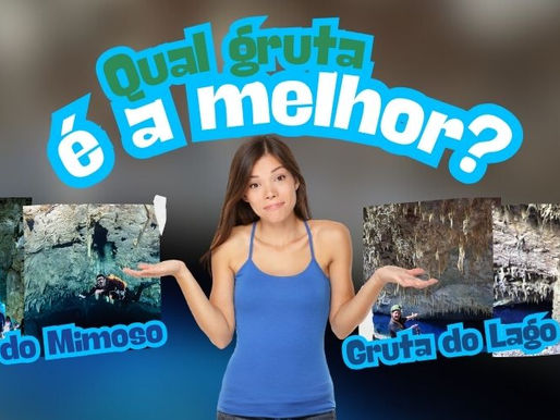 💥 Gruta do Lago Azul ou Gruta do Mimoso? QUAL VALE MAIS A PENA em sua viagem para Bonito, MS!