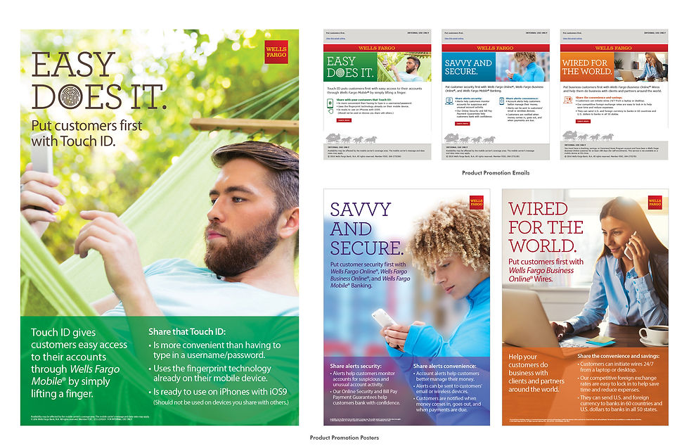 Wells Fargo Product Promo Series