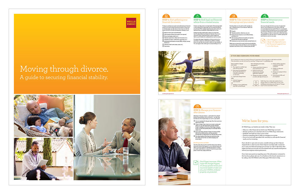 Wells Fargo Divorce Brochure