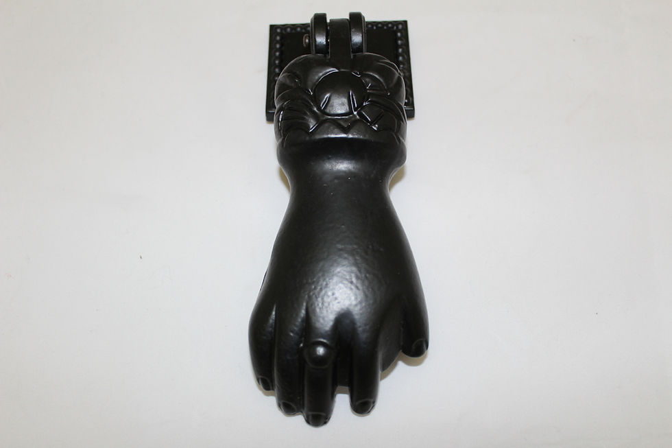 Thumbnail: Black Hand Door Knocker