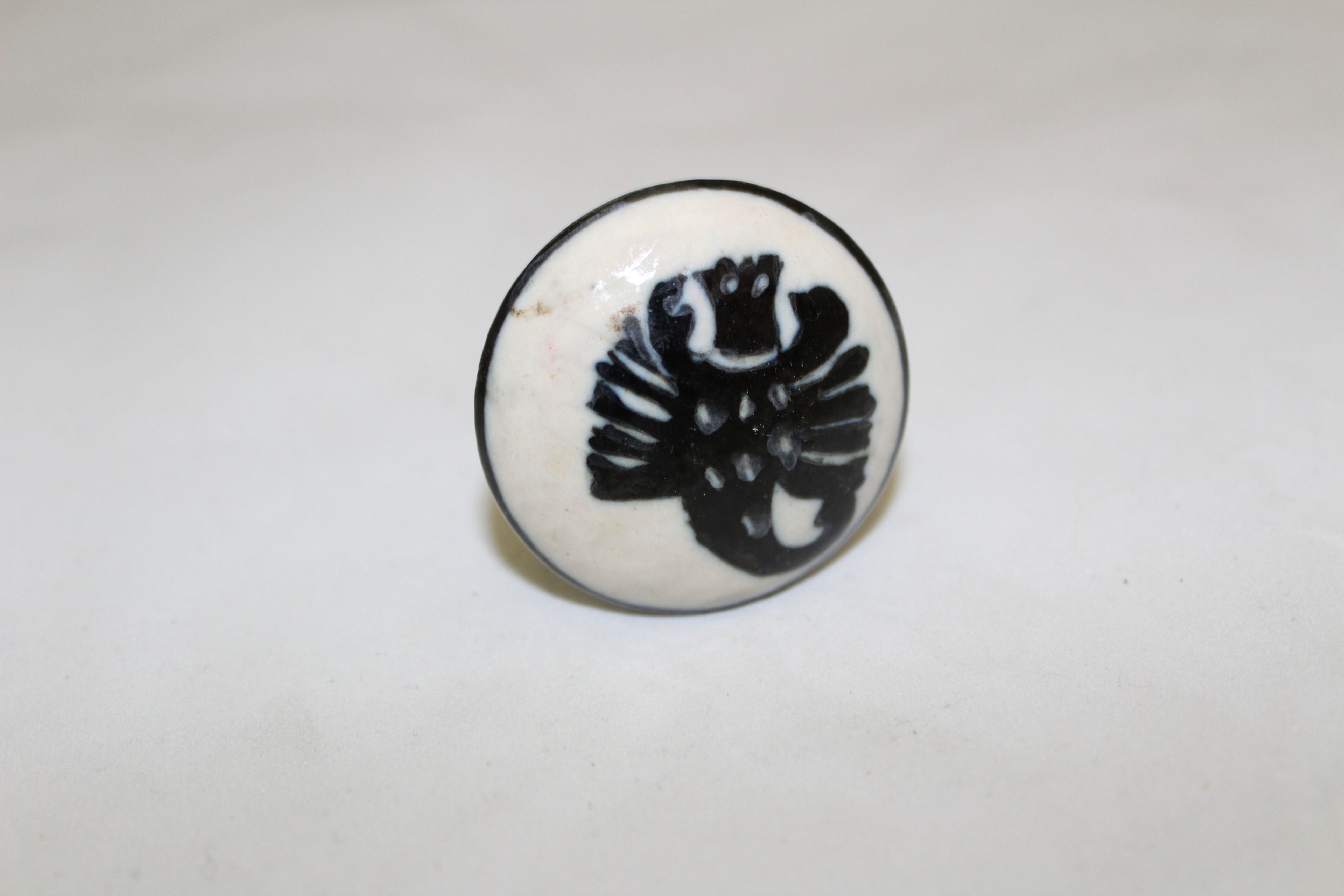 Pretty Scorpio Ceramic Cabinet Knob