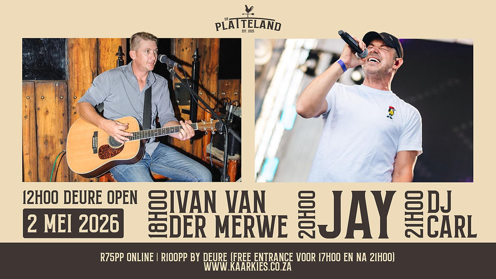 Jay en Ivan van der Merwe by Die Platteland