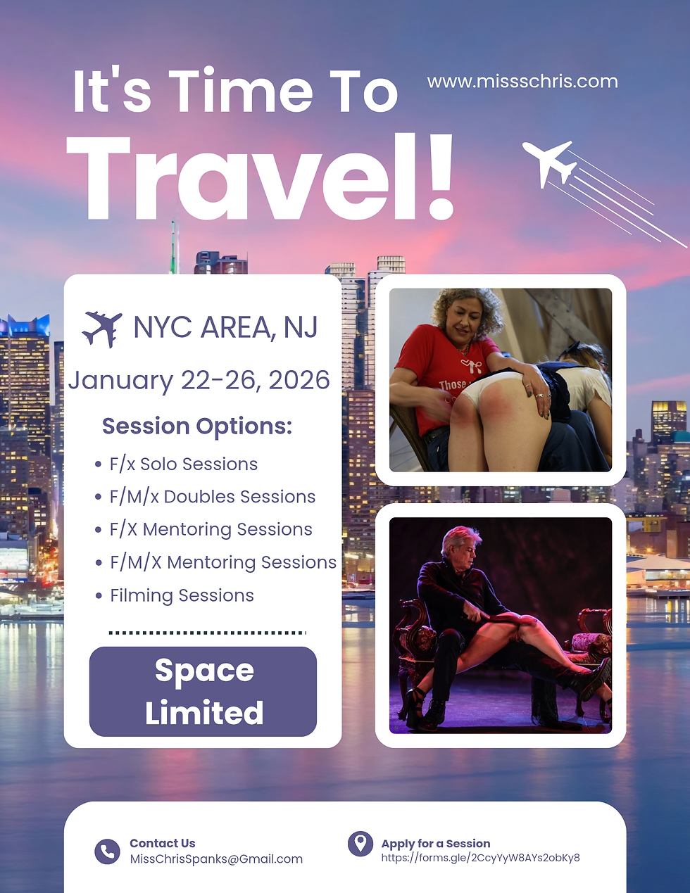 Bring on the city that never sleeps!