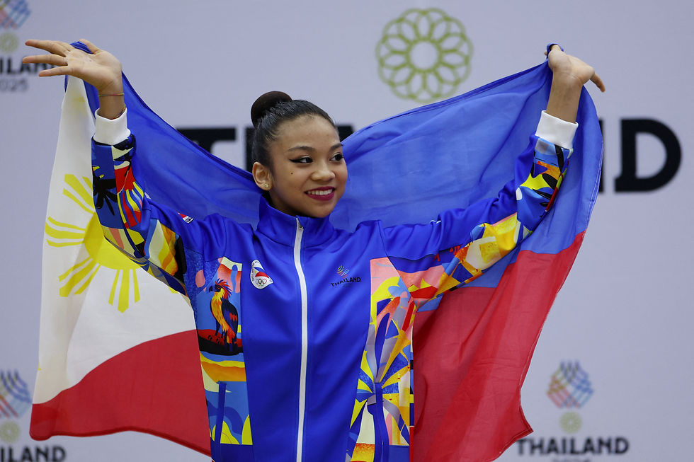 SEA GAMES: Jasmine Ramilo strikes gold in rhythmic gymnastics