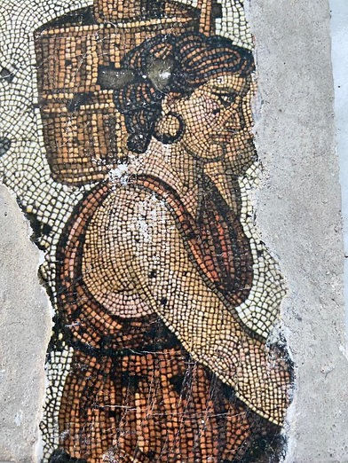 Byzantine Art Relief of The Great Palace Mosaics Museum