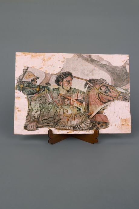 Relief The Alexander Great Mosaic