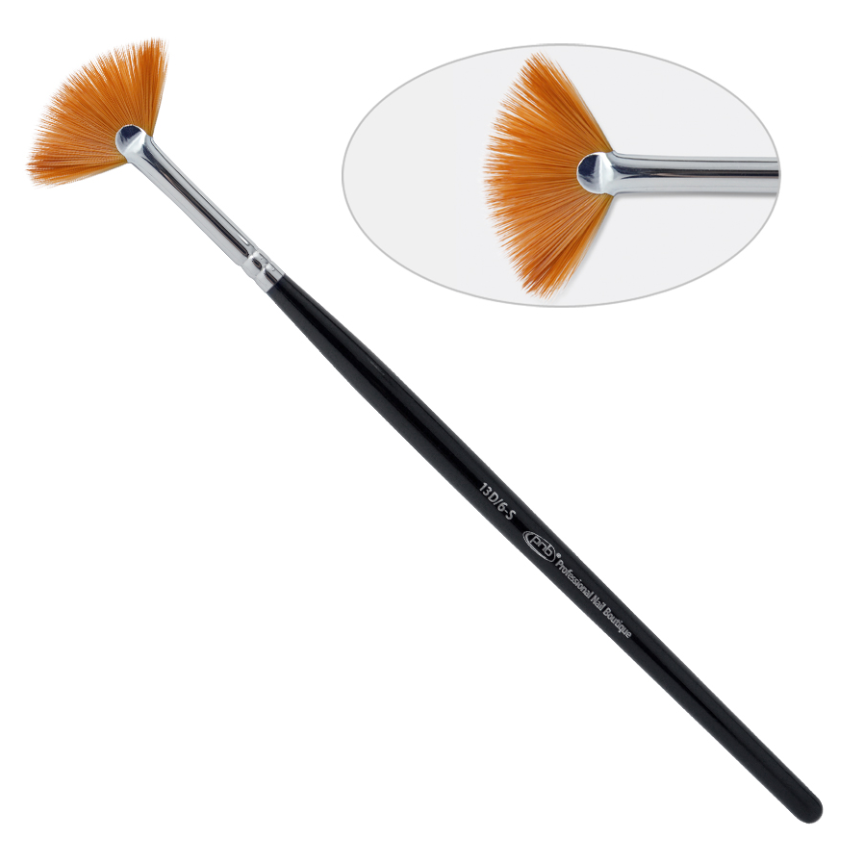 PNB 13 D. Design Brush Fan 6-s , Nylon