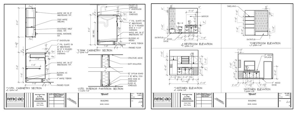 AutoCAD Details and Elevations