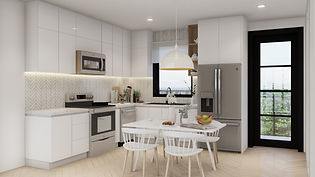 2 Bedroom Unit - Kitchen