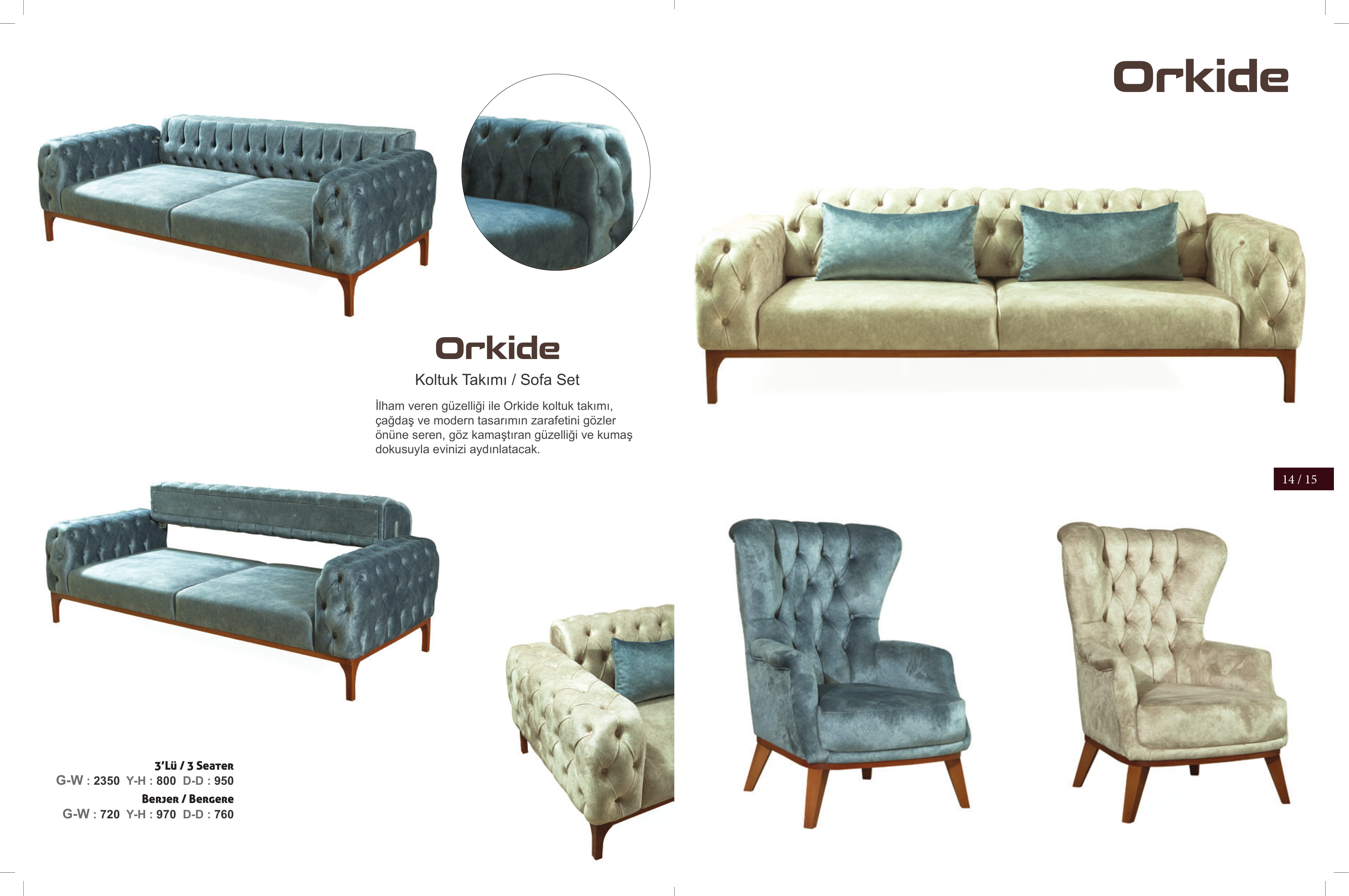 Hanedan Mobilya Koltuk Modelleri