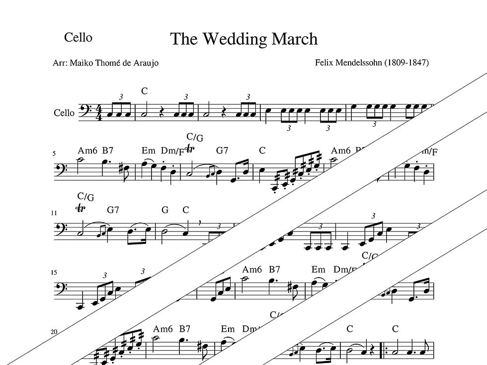 THE WEDDING MARCH - Cello 1st position Sell Dowloads 2.jpg