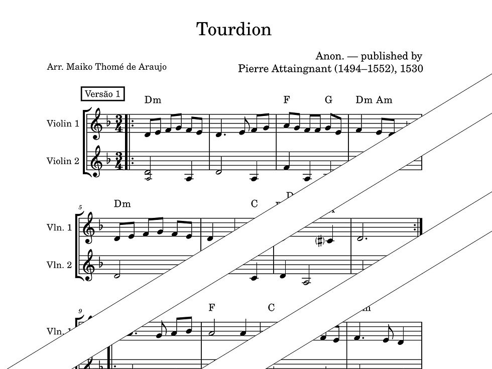 Tourdion - Violino Duet - D Minor 2-1 Sell Dowloads.jpg