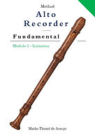 Method for Alto or Sopranino Recorder Module 1, Initiation. In E-book brings exercises and pieces progressively prepared for teaching and practice of each note position within the first octave. It allows for solid initiation, agility, rapid development, and interpretive mastery. It also has informative and theoretical articles, presenting the instrument and its history, bringing the most important topics of posture, technique, musical notation, fingerings, ornamentation and historical interpretation.