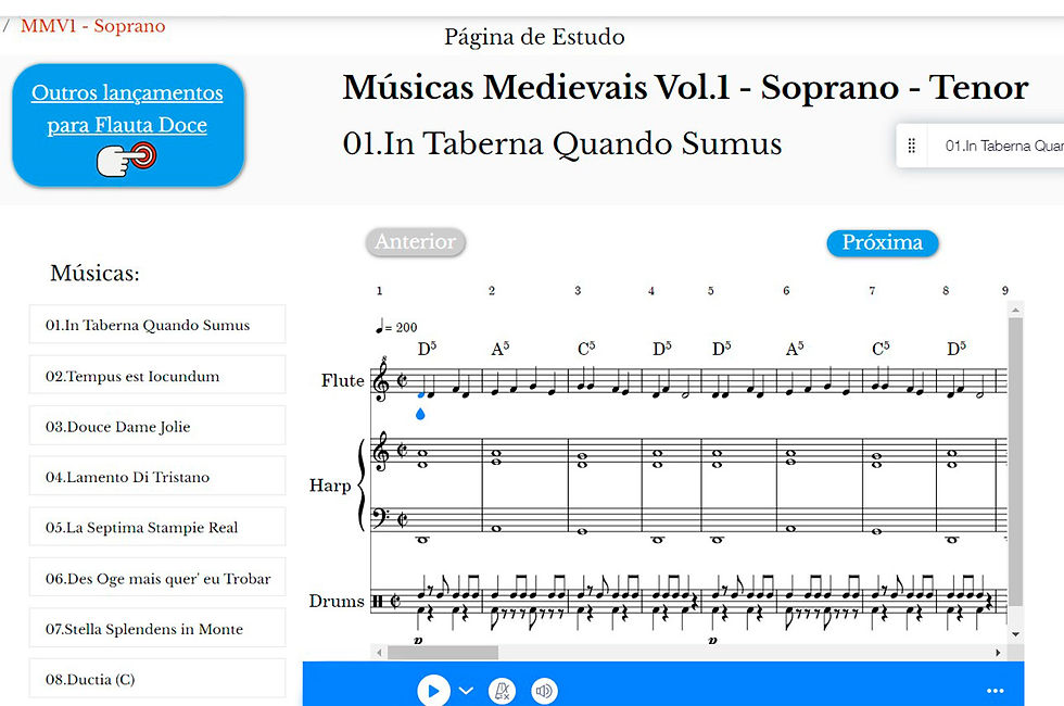 Thumbnail: Combo Medieval Whistler 1 - ESTUDO