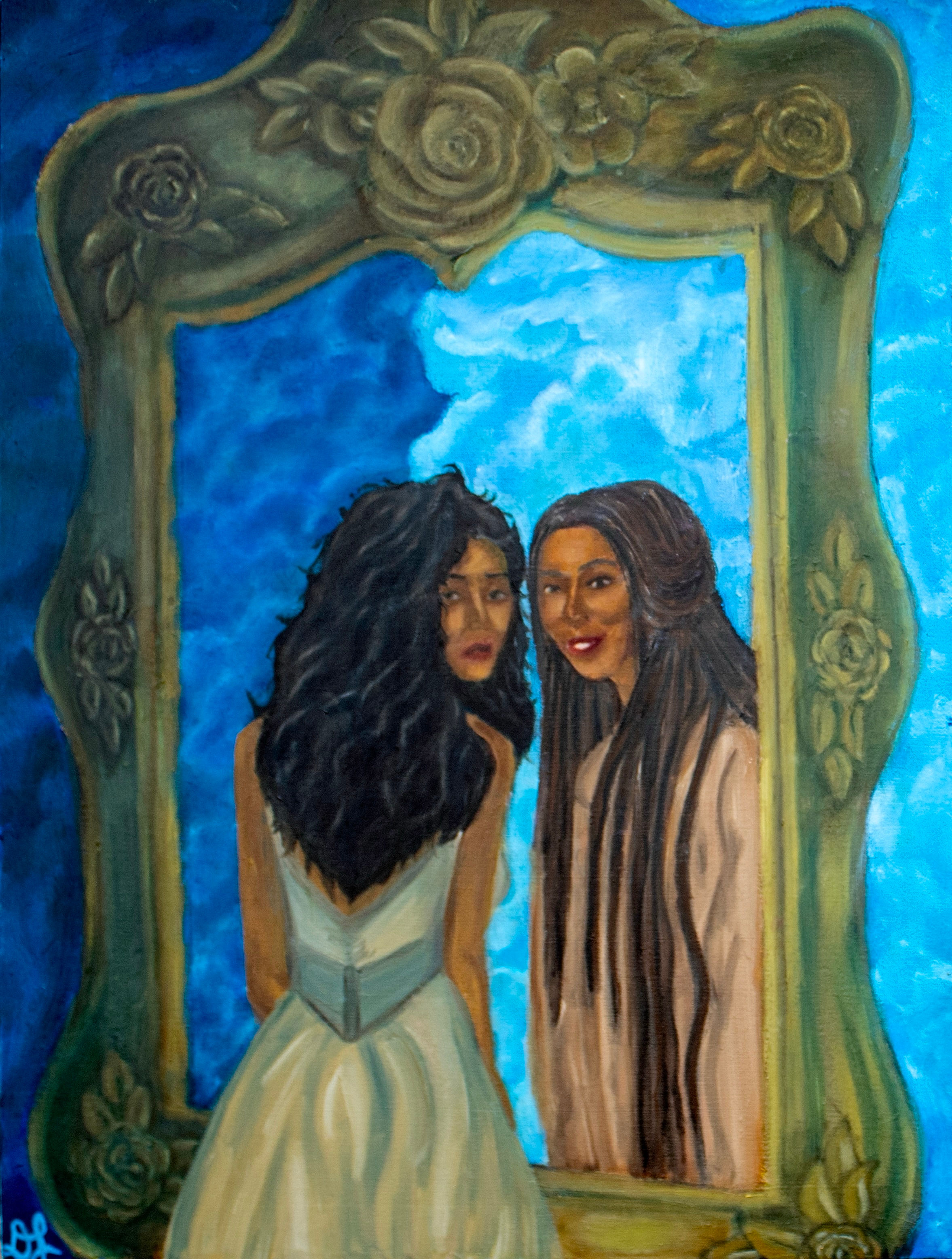 Original Painting "Wholeness" By Luna Rae