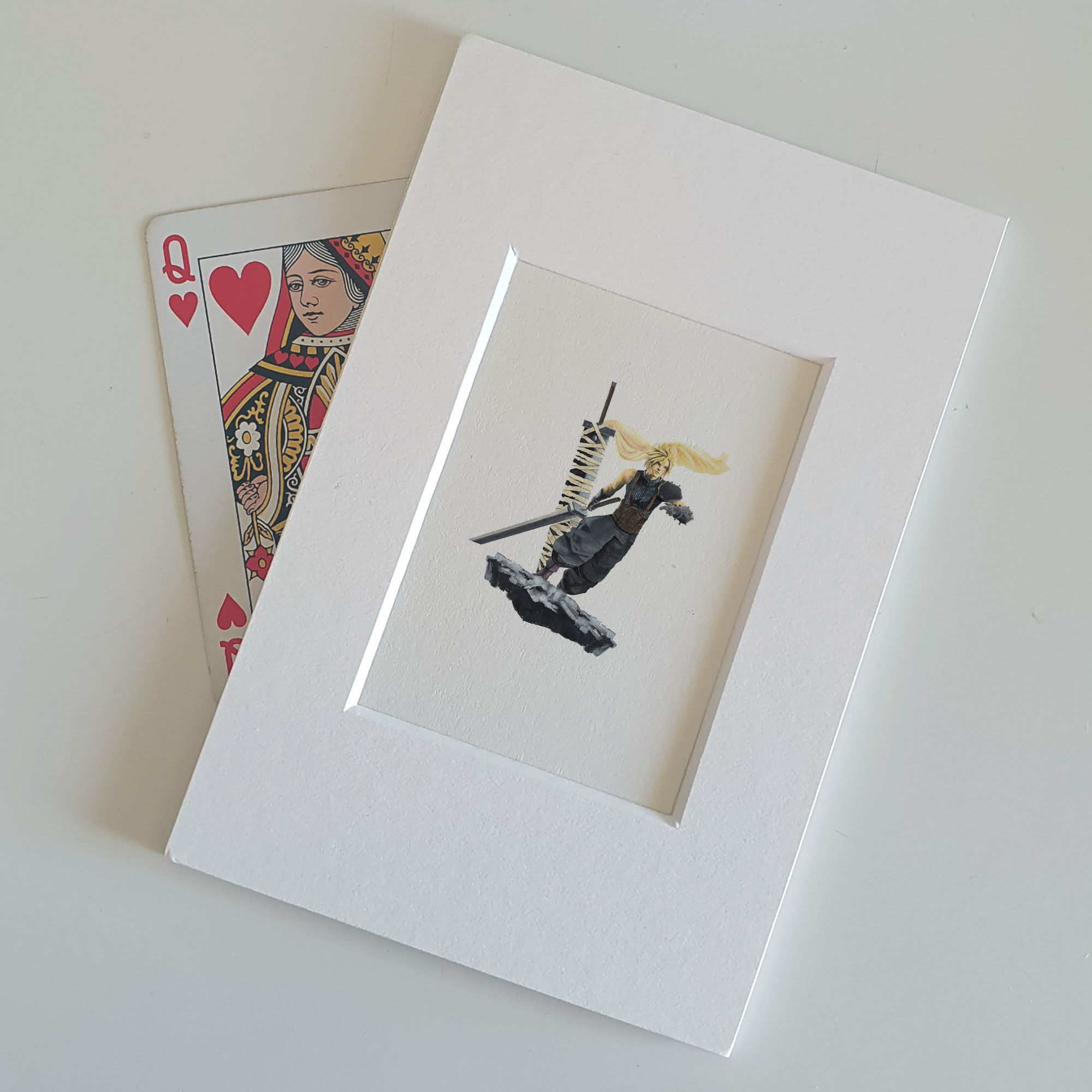 Cloud Strife from Final Fantasy - Miniprint