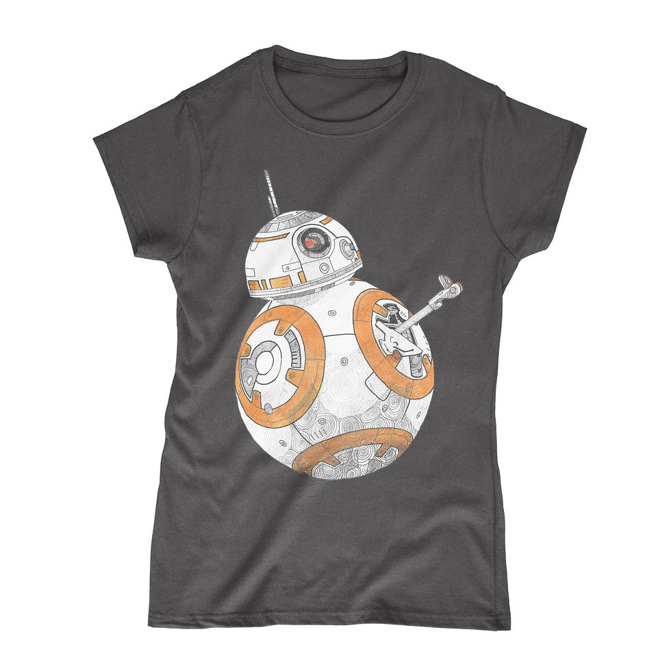 BB8 – Rey Skywalker’s astromech droid - Star Wars The Force awakens