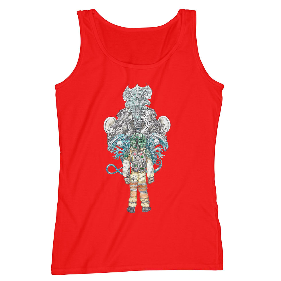 Thumbnail: Alien - xenomorph - Ridley Scott - pointillism - film