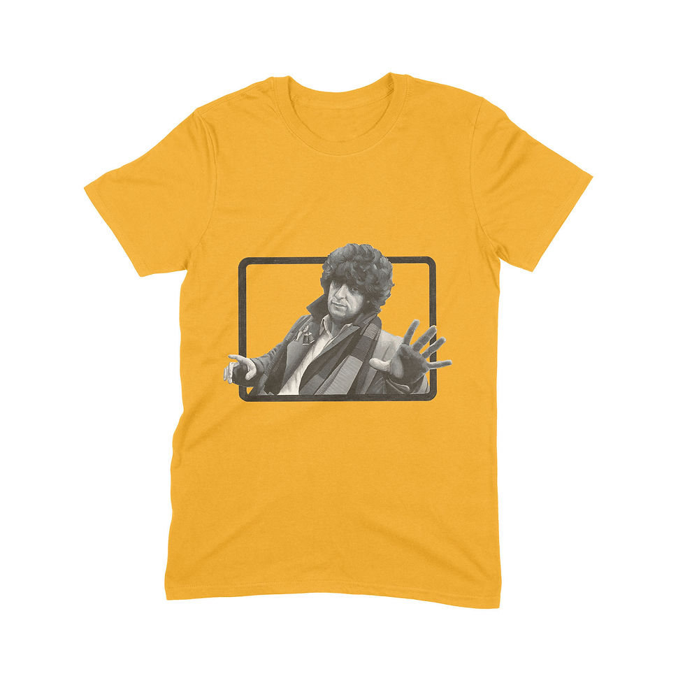 Thumbnail: Tom Baker – Doctor Who – portrait - Tshirt