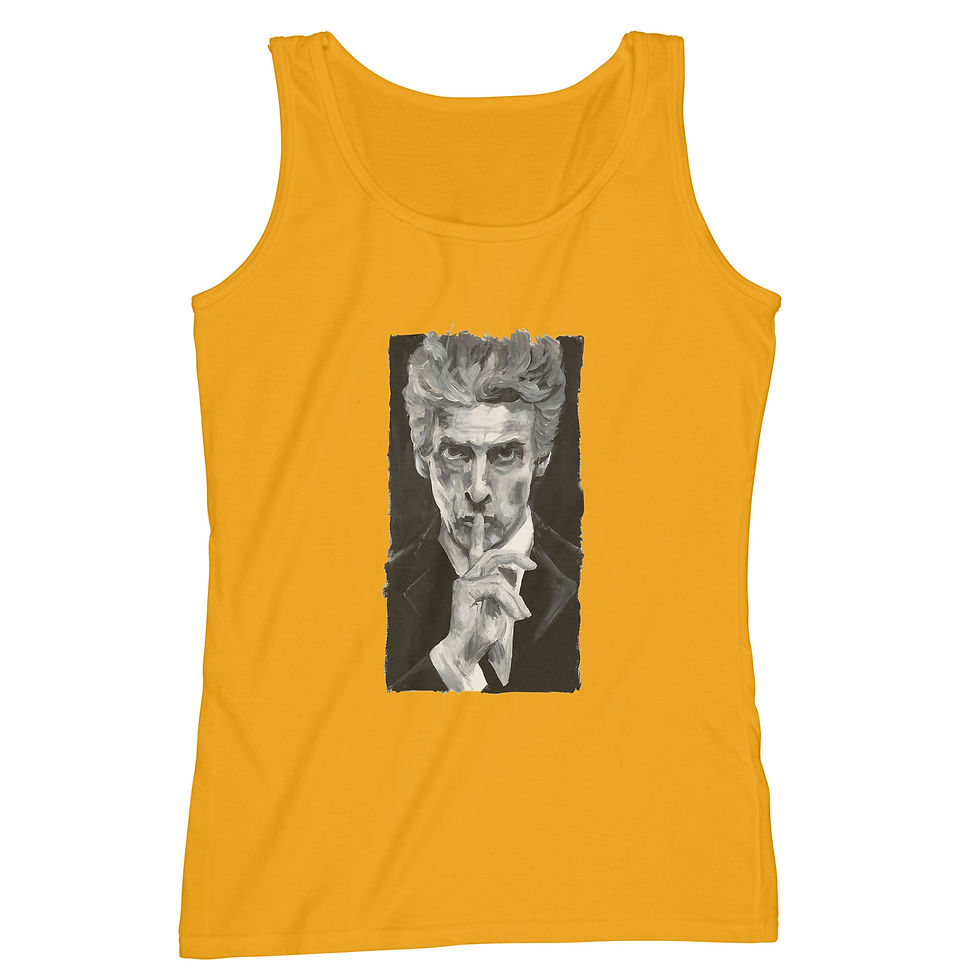 Thumbnail: Doctor Who Peter Capaldi as the Whovian Icon - Ladies Vest