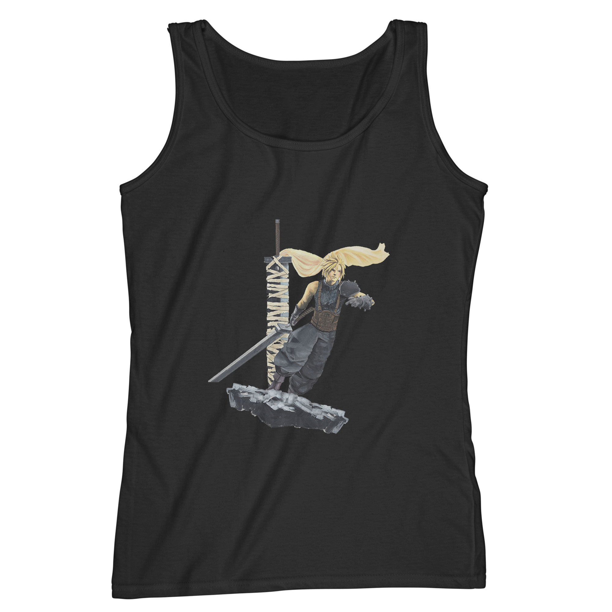 Cloud Strife from Final Fantasy - Ladies Vest