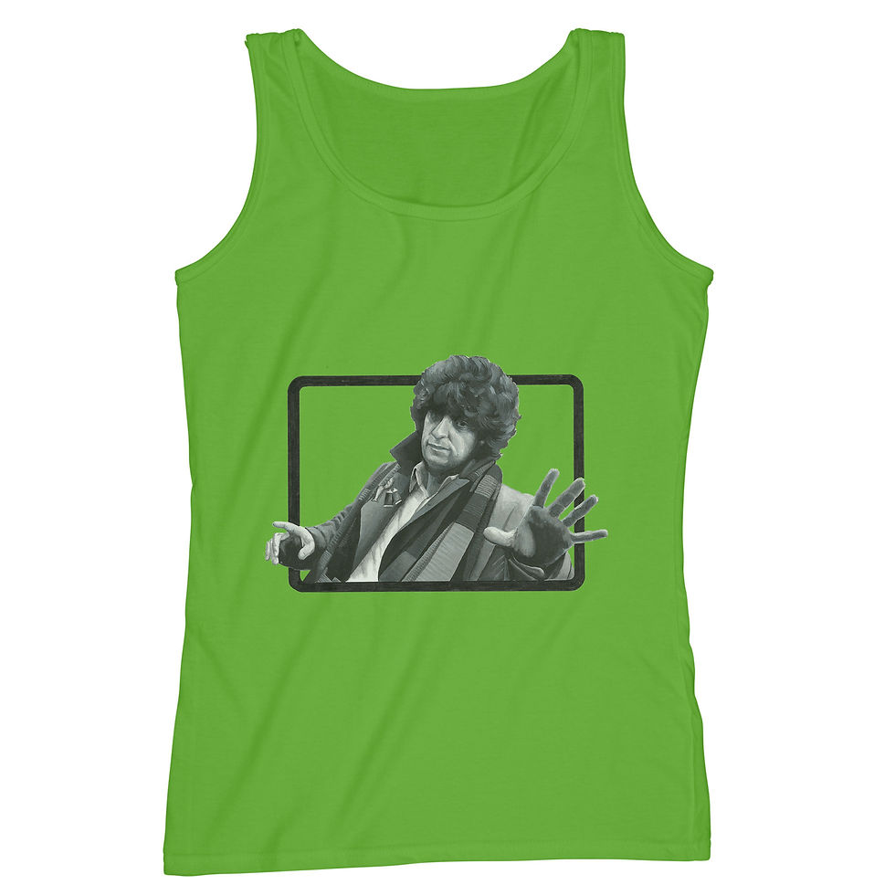 Thumbnail: Tom Baker – Doctor Who – portrait - Vest