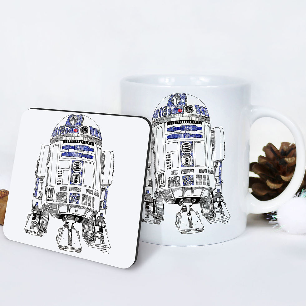 R2D2 – Luke Skywalker’s astromech Droid – Star Wars