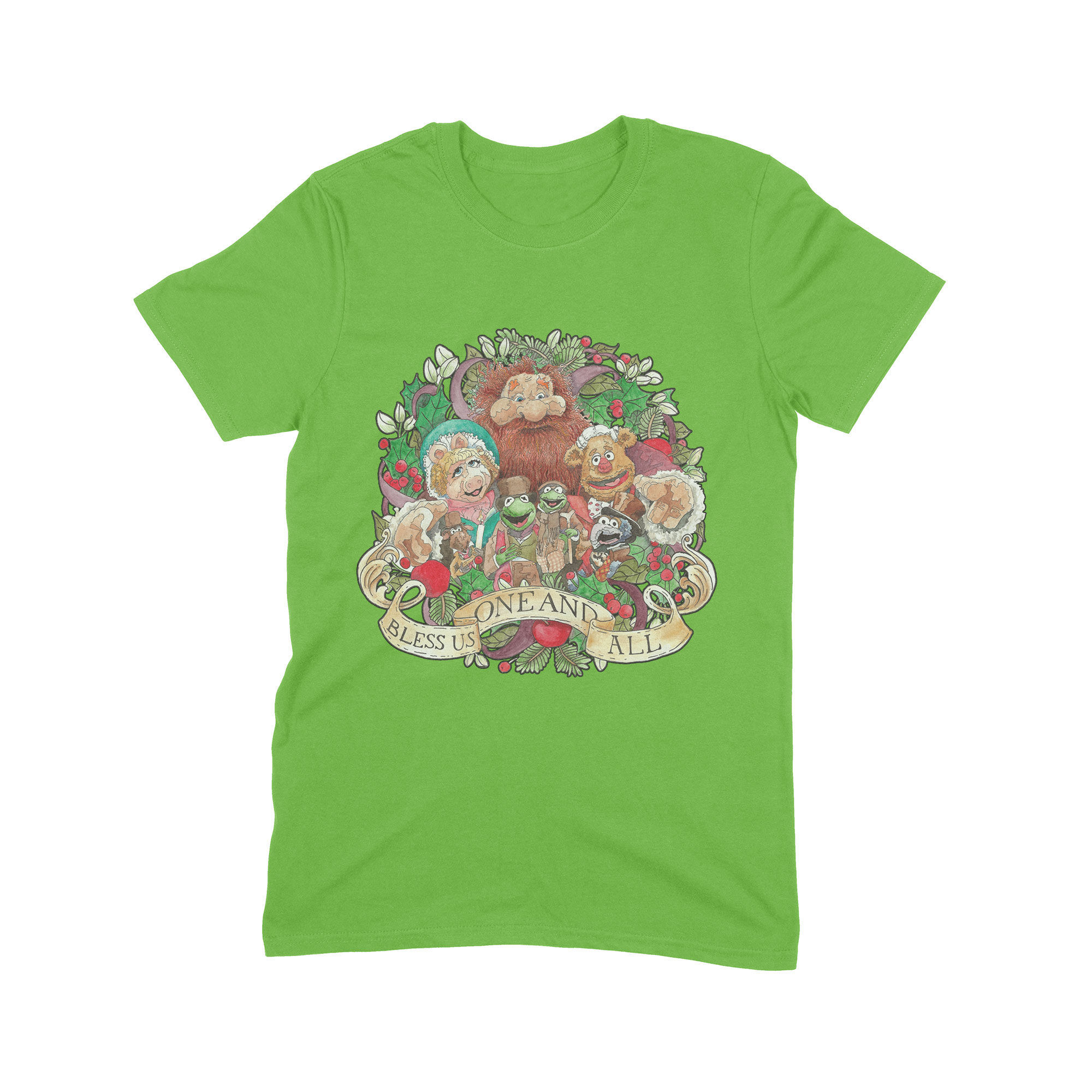 Muppets Christmas Carol, Kermit, Fozzie, Miss Piggy and Gonzo - Tshirt