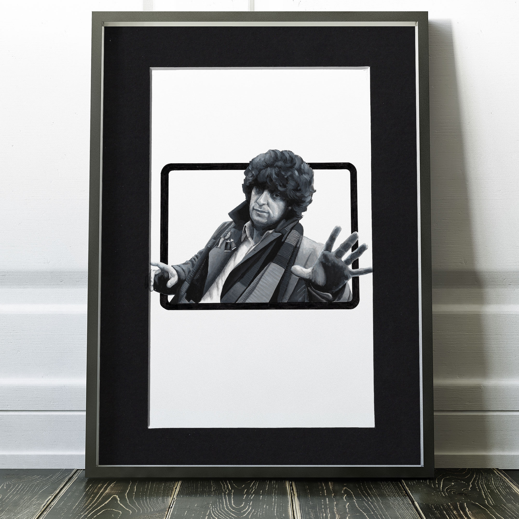 Tom Baker – Doctor Who – portrait - prints