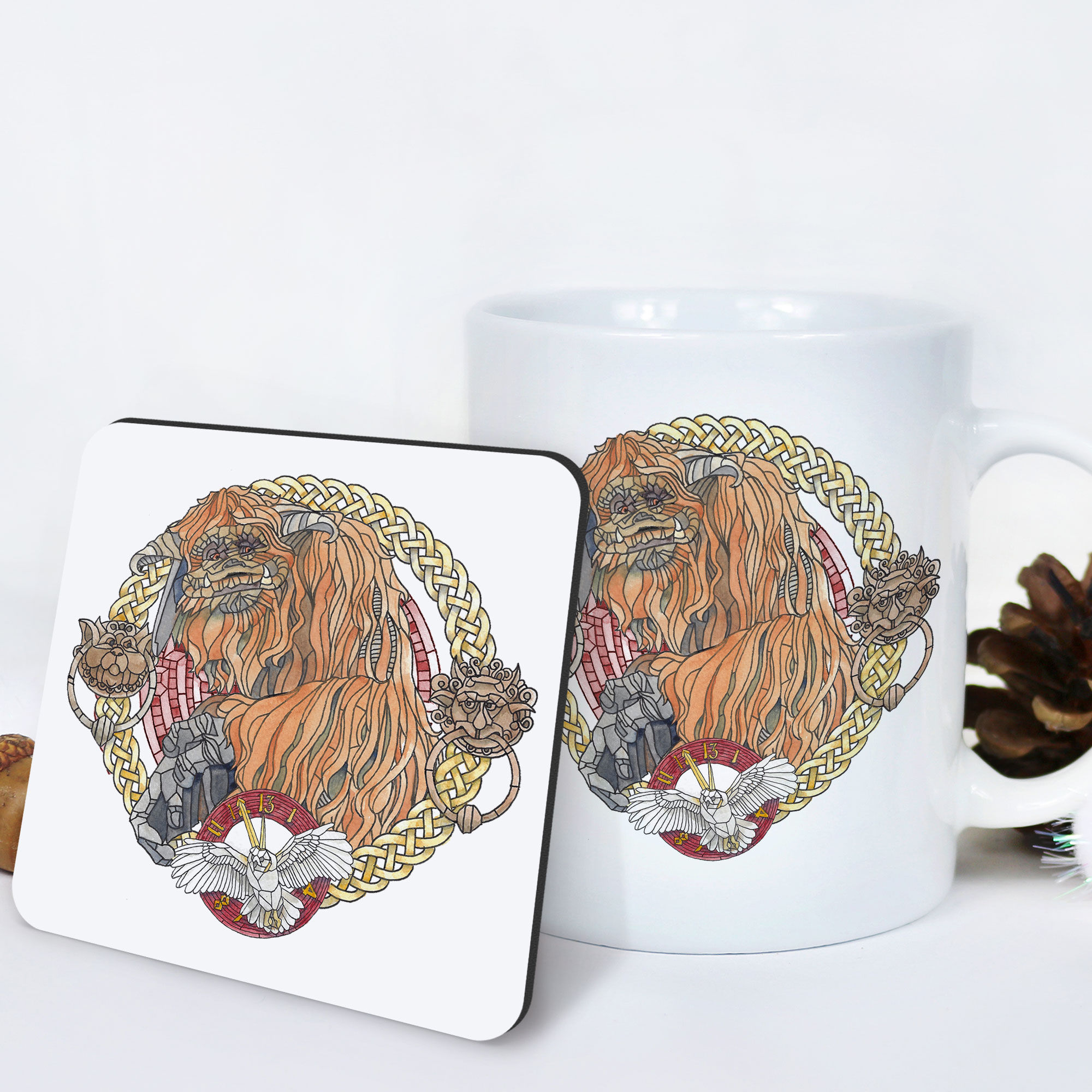 Ludo - Labyrinth - David Bowie - Mug+Coaster