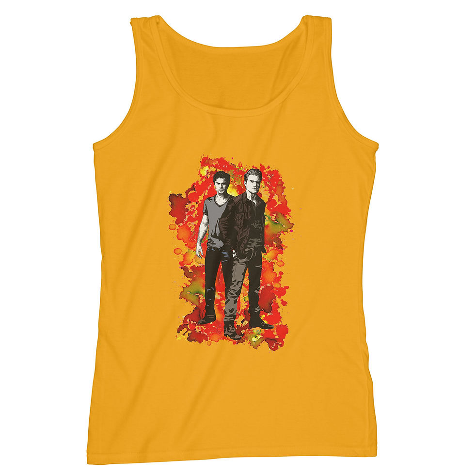 Thumbnail: Vampire Diaries - Damon or Stefan? You don’t have to choose - Ladies Vest