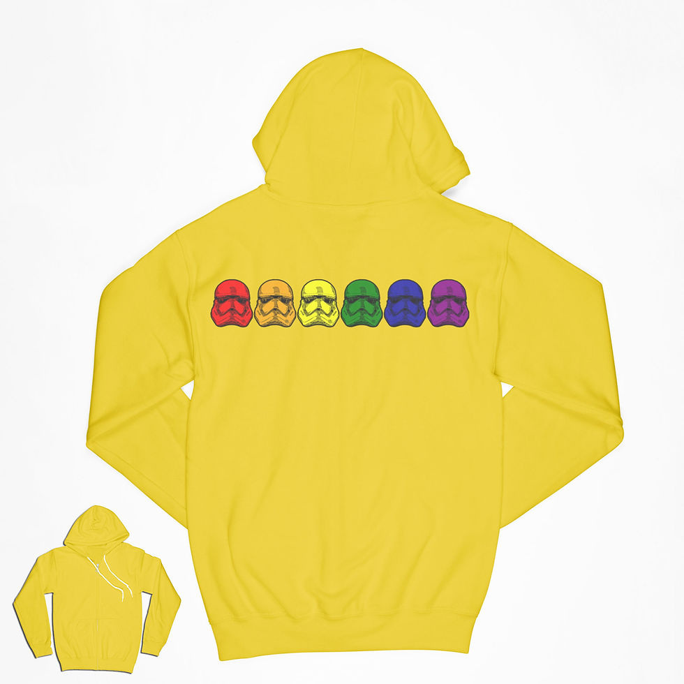 First Order Stormtrooper Rainbow Pride LGBTQIA plus - Star Wars - Force Awakens