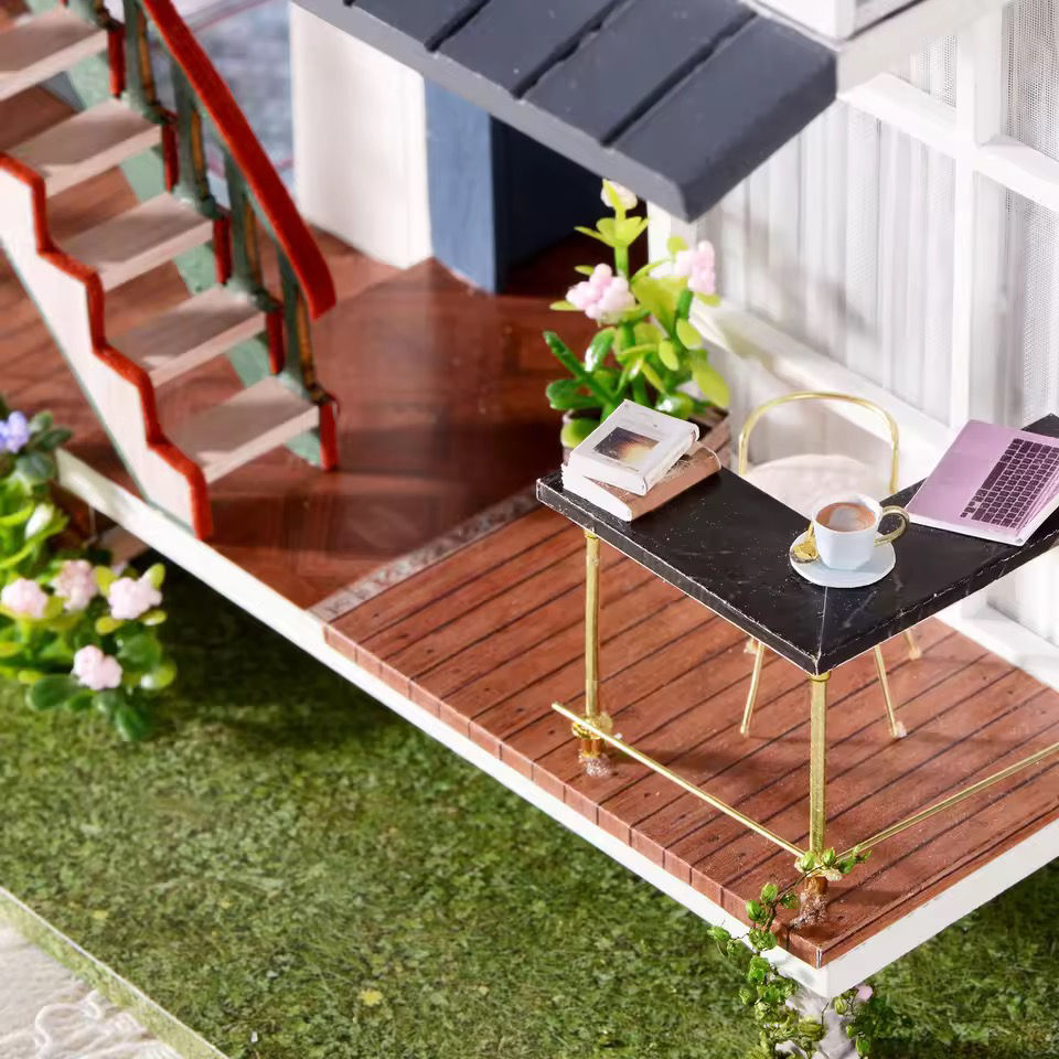 Thumbnail: Romantic Modern Villa - DIY Handcraft Mini Doll House 