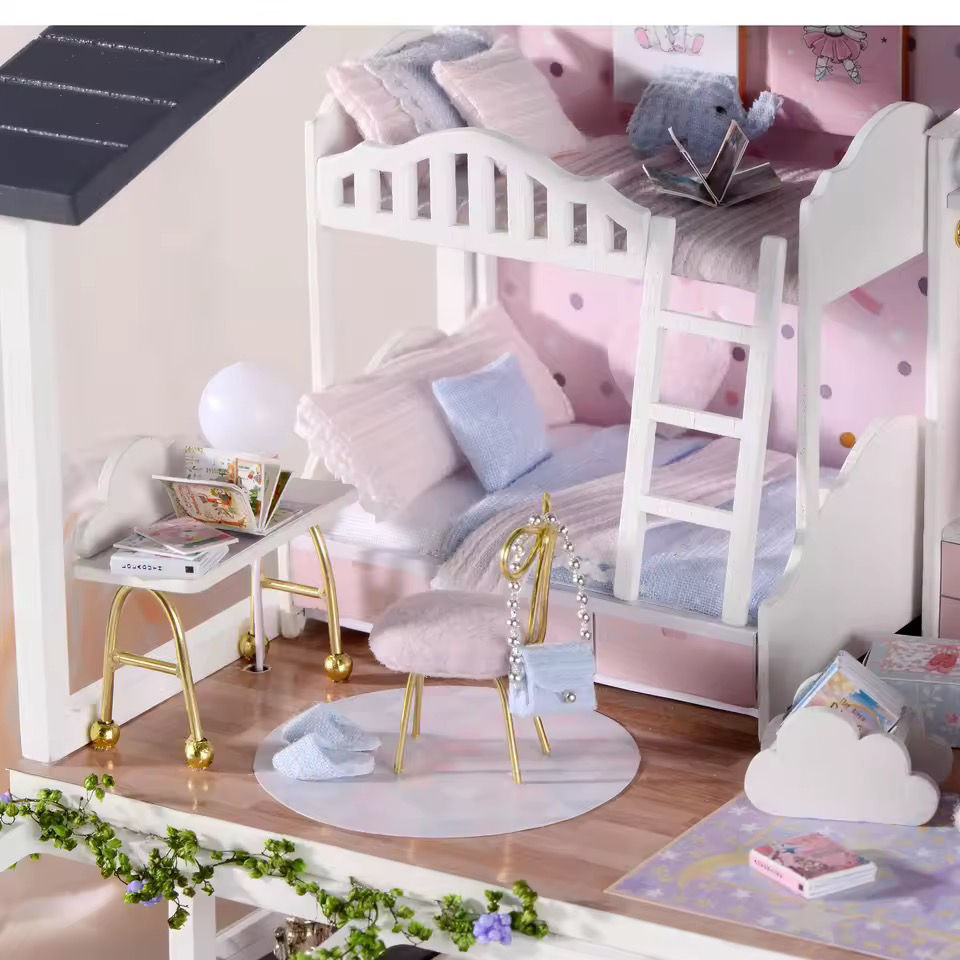 Thumbnail: Romantic Modern Villa - DIY Handcraft Mini Doll House 